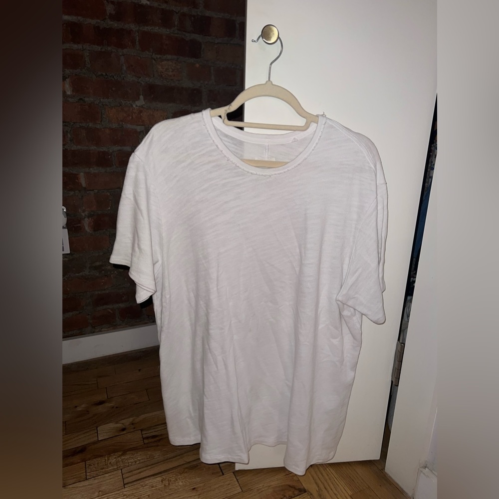 Rag & Bone Size XL White T Shirt! Lightly worn.